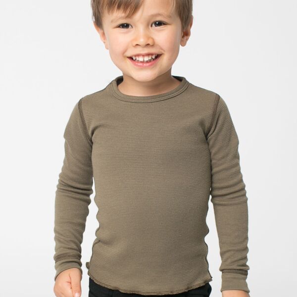 T107 Toddler Baby Thermal L/S T-Shirt Thumbnail