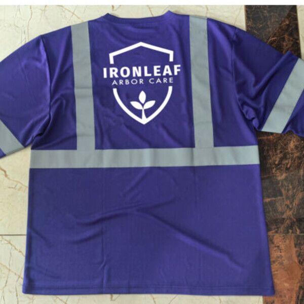 Reflective Purple Long Sleeve Safety Shirts  Thumbnail