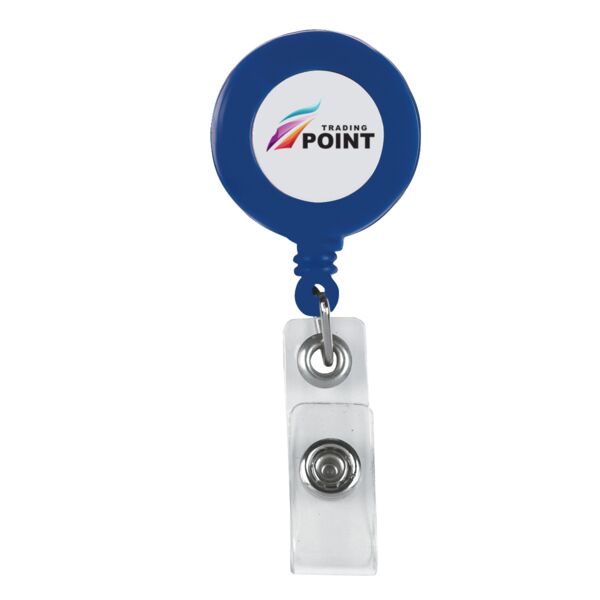 Retractable Badge Holder With Laminated Label Thumbnail