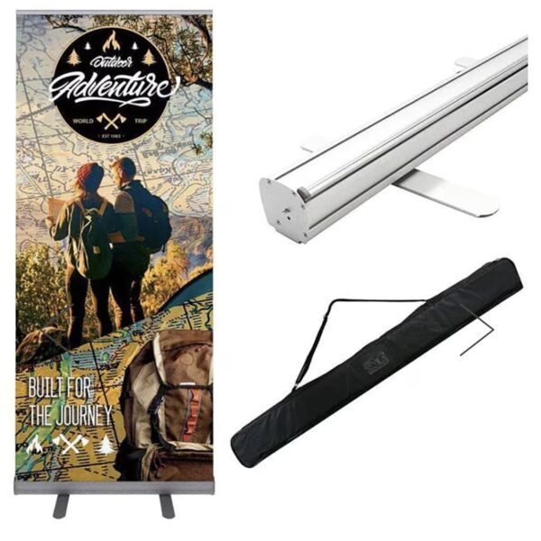 ONE CHOICE® Roll Up Banner Stands - 33.5" - Good Roll Up Thumbnail
