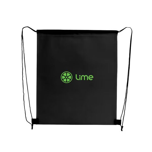 Polaris Recycled Non-Woven Drawstring Bag Thumbnail