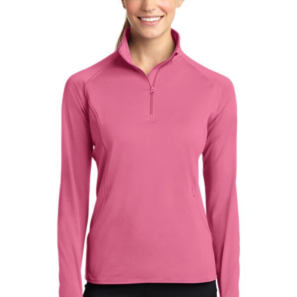 ENT Women's Sport Wick ® Stretch 1/4 Zip Pullover Thumbnail