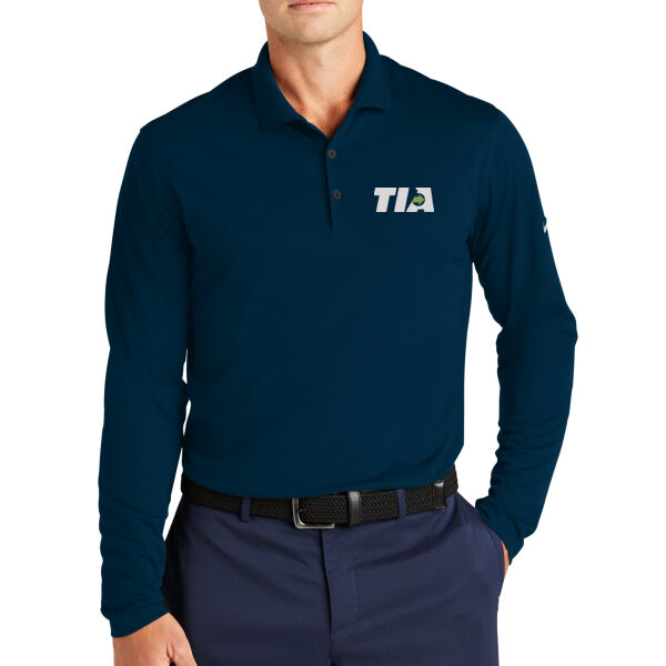   - Dri FIT Micro Pique 2.0 Long Sleeve Polo Thumbnail