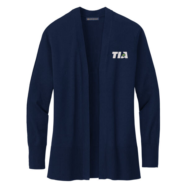   - Women's Cotton Stretch Long Cardigan Sweater Thumbnail