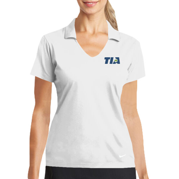   - Women's Dri FIT Vertical Mesh Polo Thumbnail