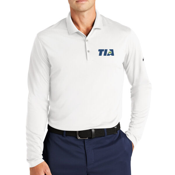   - Dri FIT Micro Pique 2.0 Long Sleeve Polo Thumbnail