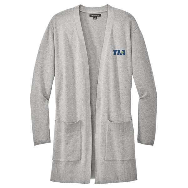   - Women's Open Front Cardigan Sweater Thumbnail