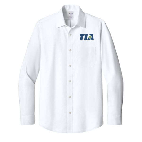   - Wrinkle Free Stretch Pinpoint Spread Collar Shirt Thumbnail