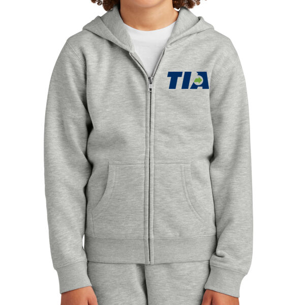   - Youth V.I.T. Fleece Full Zip Hoodie Thumbnail