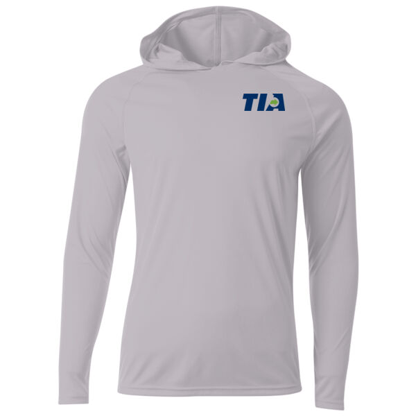   - Cooling Performance Long Sleeve Hooded Tee Thumbnail