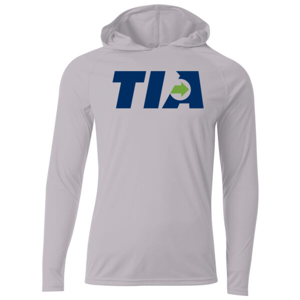   - Cooling Performance Long Sleeve Hooded Tee Thumbnail