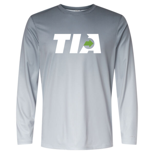   - Unisex Barbados Performance Pin Dot Long Sleeve T-Shirt Thumbnail