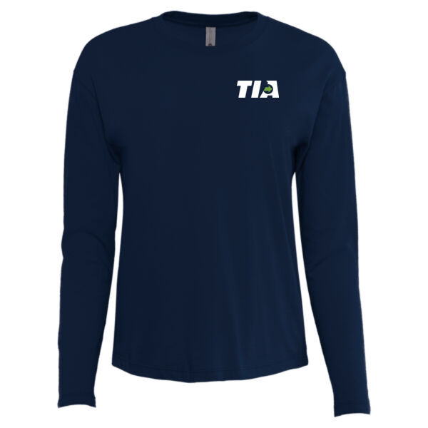   - Women's Cotton Relaxed Long Sleeve T-Shirt Thumbnail