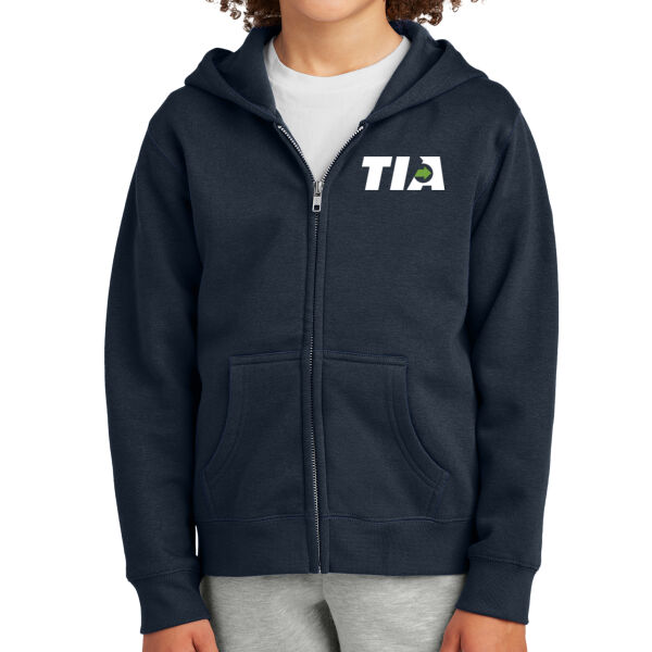   - Youth V.I.T. Fleece Full Zip Hoodie Thumbnail