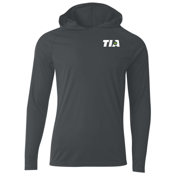   - Cooling Performance Long Sleeve Hooded Tee Thumbnail