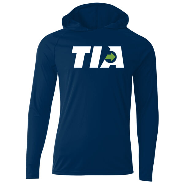   - Cooling Performance Long Sleeve Hooded Tee Thumbnail