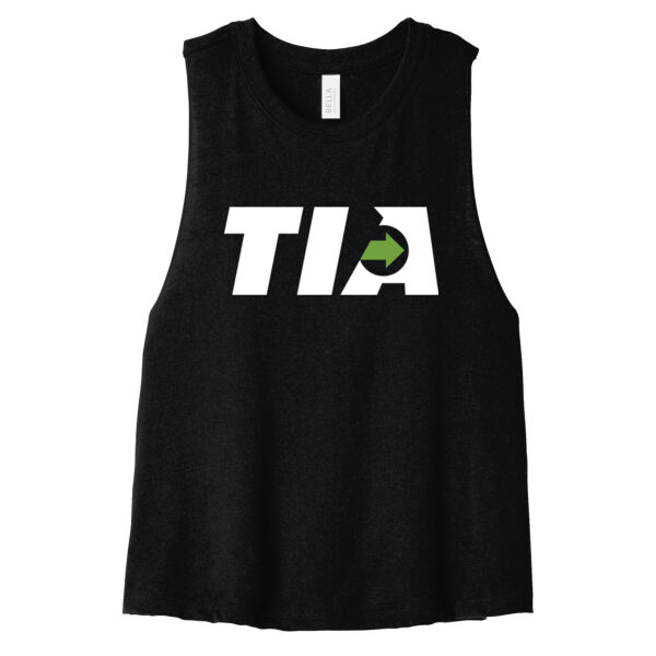   - Women's Racerback Cropped Tank Thumbnail