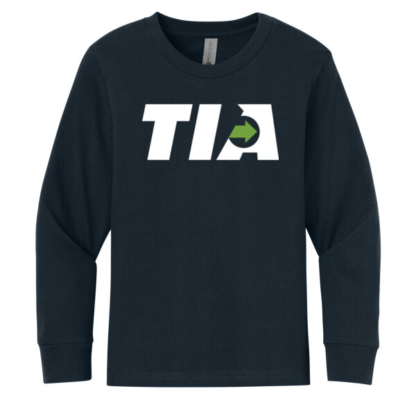   - Youth Cotton Long Sleeve Tee Thumbnail