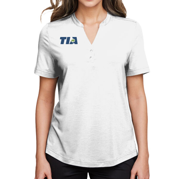   - Women's JAQ Snap-Up Stretch Performance Polo Thumbnail