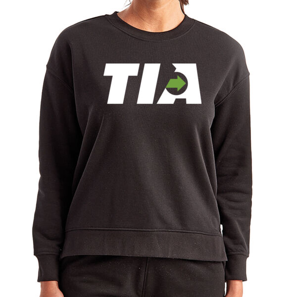   - Women's Billie Side-Zip Crewneck Sweatshirt Thumbnail