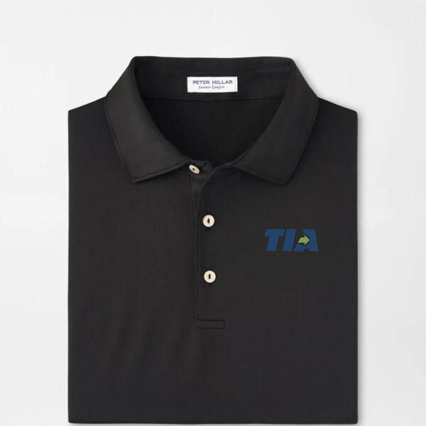   - Solid Stretch Jersey Long Sleeve Polo Thumbnail