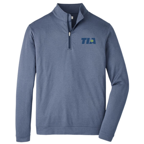   - Men's Perth Melange Quarter Zip  Thumbnail