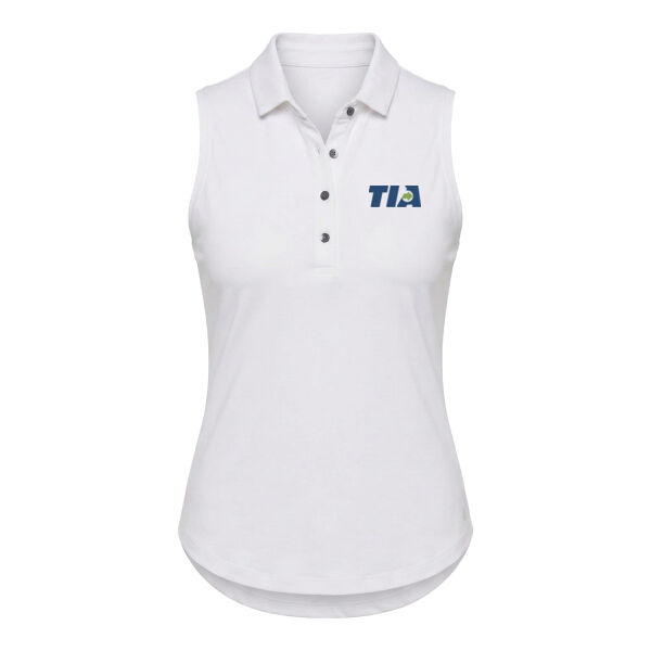   - Women's Scarlett Sleeveless Polo Thumbnail
