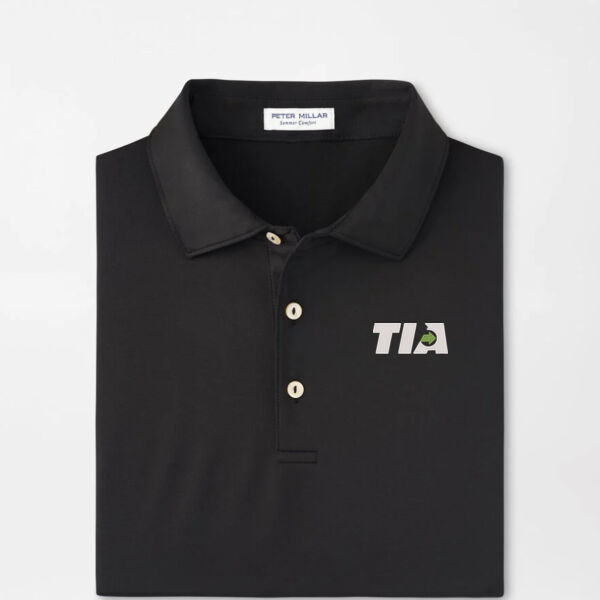   - Solid Stretch Jersey Long Sleeve Polo Thumbnail