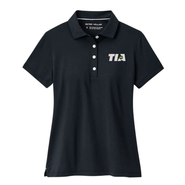   -  Women's Short Sleeve Button Polo Thumbnail