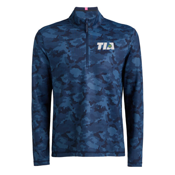   - Brushed Back Tech Terry Quarter Zip Pullover Thumbnail